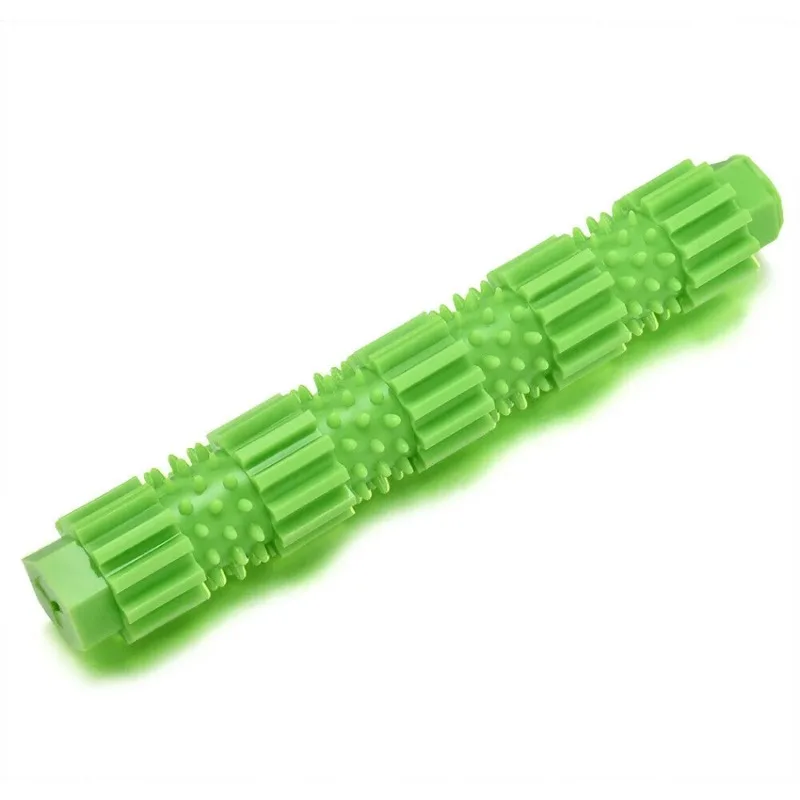 Dog Chew Toys Heavy Duty Rubber Aggressive Chewer Teeth Grinding Cleaning Gear Shape Random Color Teeth Grinding and Cle image 6