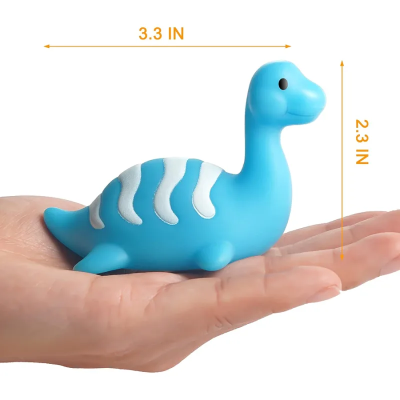 Light Up Bath Toys for Kids Dinosaur Bathtub Toys for Baby 12-18 Months Toddlers Water Bathtub Shower Pool Toys for Boy Girls - image 5