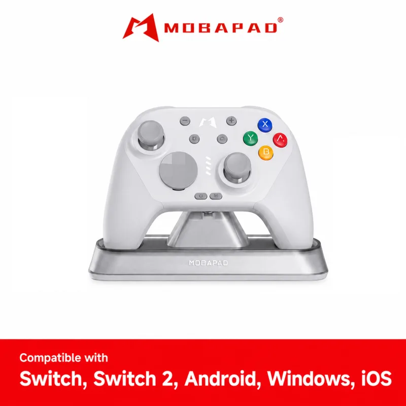 MOBAPAD CHITU 2 Wireless Bluetooth Gamepad TMR Joystick HD Rumble Mechanical Controller for Switch 2 PC Android iOS with Chargin - image 3