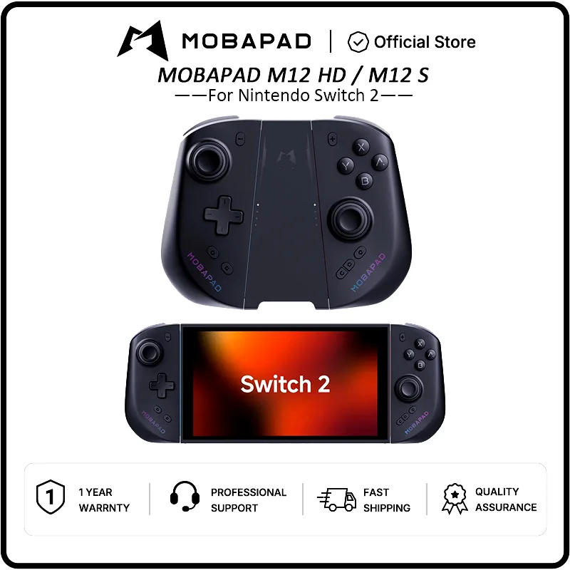 MOBAPAD M12 HD / M12 S Joypad for Nintendo Switch 2 with TMR Joystick HD Vibration Mechanical Buttons Remap Macro Gamepad - image 1
