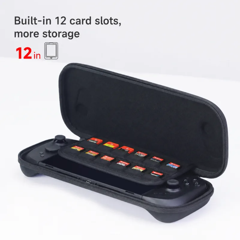 Mobapad Carrying Case Storage Bag with 12 Cartridge Slots for Mobapad M12 HD/M12S & Switch 2 Zipper Shell Protective Cover - image 2