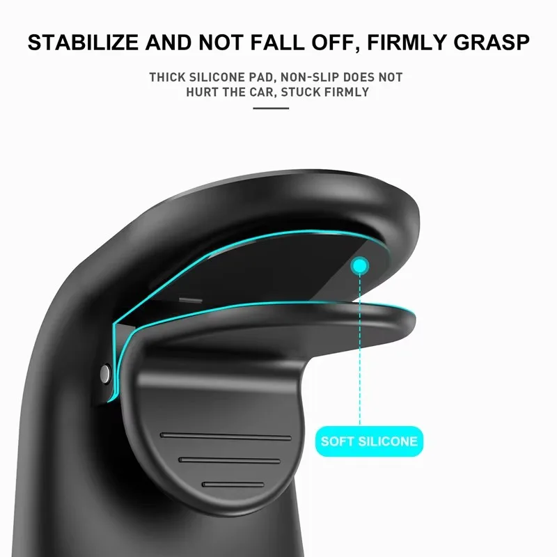 Magnetic Car Phone Holder Air Vent Clip Mount 360 Rotation Mobile Bracket GPS Cell Phone Stand in Car For IPhone Samsung Huawei - image 5
