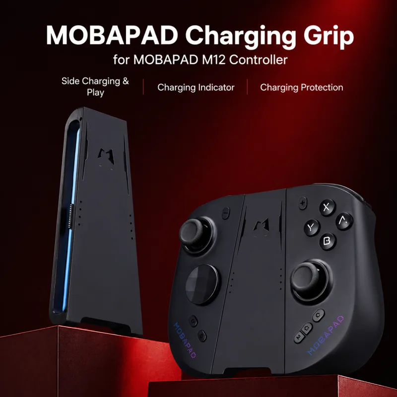 MOBAPAD Charging Grip Charger Stand for MOBAPAD M12 HD/S Joypad, Type-C Charging Port and Charging Protection Game Accessories - image 2