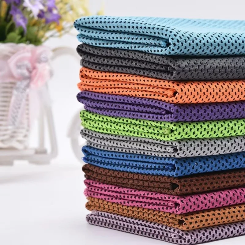 Cooling Towel Microfiber Quick Dry Instant Cooling Soft Breathable Sweat Absorbent Chilly Towel for Gym Running OutdoorSports - image 4