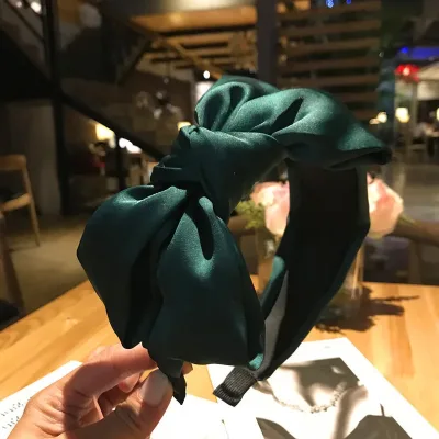 Satin Ribbon Bow Headband