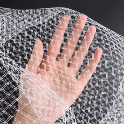 Double Birdcage Veil For Fascinators Veiling Millinery Hats Bridal Netting Children Hand DIY Hair Accessories Decor 1 Ya