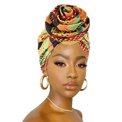 Women's Floral Ankara Head Wrap