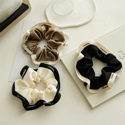 New Fashion Sweet Elastic Hair Bands Rubber Bands Korean Hair Tie Ponytail Holder Hair Rope For Women Girl Hair Accessor