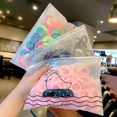 50Pcs/Pack  New Fashion Colorful Hair Bands High elasticity For Girls Elastics Rubber Bands for Girls Women Hair Accesso