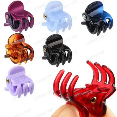 12x Mini Claw Hair Clips