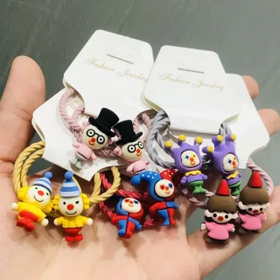 Cute Circus Clown Hair Bands