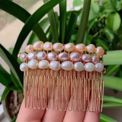 Pearl Wedding Hair Comb