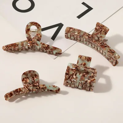 Large Acrylic Hair Clips
