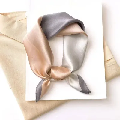 2026 plaid brand women scarf summer 100% silk scarves shawls lady wraps soft pashimina female Echarpe beach stole bandan