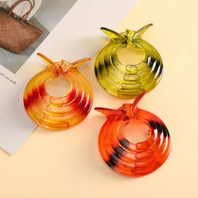 Korean Hair Claw For Women Hairpins Ponytail Holder Hairgrips Ball Head Bun Expanding Hair Clip Combs Hair Accessories H