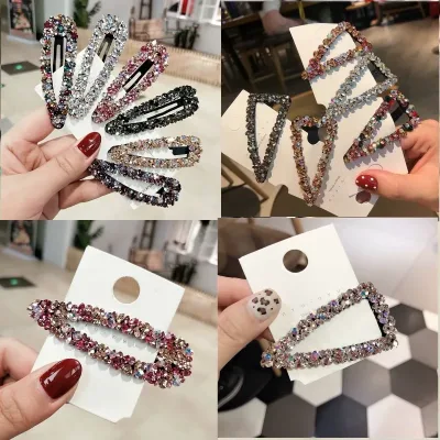Rhinestone Hair Clips