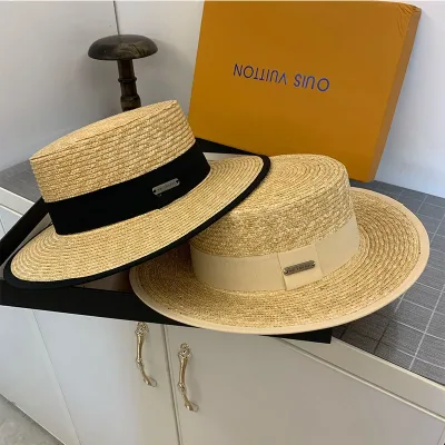 Women's Wide Brim Straw Summer Hat