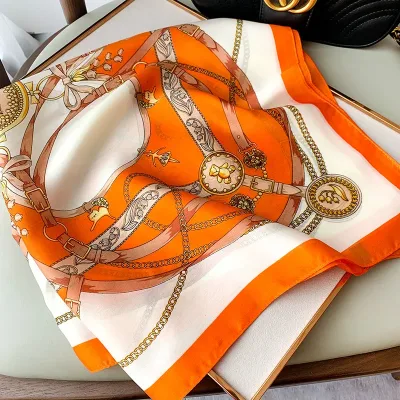 Silk Satin Hair Scarf