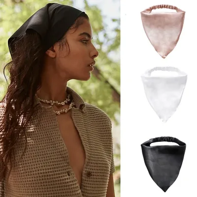 Vintage Triangle Hair Scarf