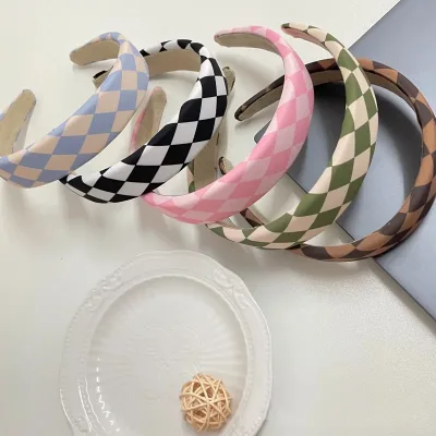 Vintage Plaid Hairband