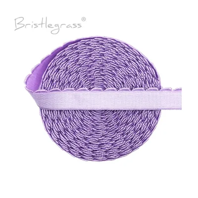 BRISTLEGRASS 15mm Nylon Picot Bra Strap Elastic — 2 to 10 Yards