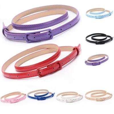 Adjustable Faux Leather Waist Belt for Women