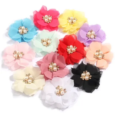 Chiffon Flower Hair Accessory