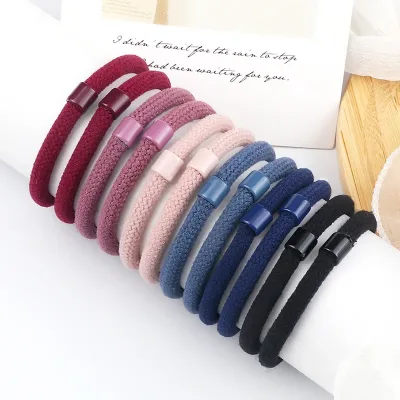 10Pcs/Set Basic Elastic Hair Bands Women Girls Headband Scrunchie Hair Rope Rubber Band Fashion Hair Accessories Ponytai