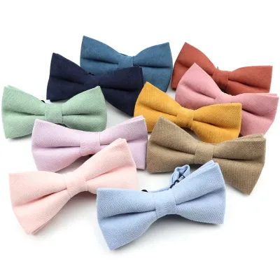 Classic Colorful Parent-Child Bowties Super Soft Velvet Corduroy Wedding Men Kid Bow Tie Romantic Blue Pink Red Butterfl