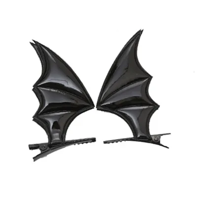 Devil Bat Wing Hair Clip Halloween Cosplay Photo Prop Barrette