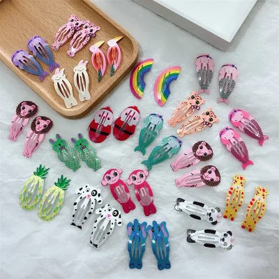 Cute Cartoon Hair Clips For Girls