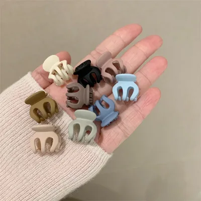5-Pack Matte Mini Hair Claw Clips for Women and Girls