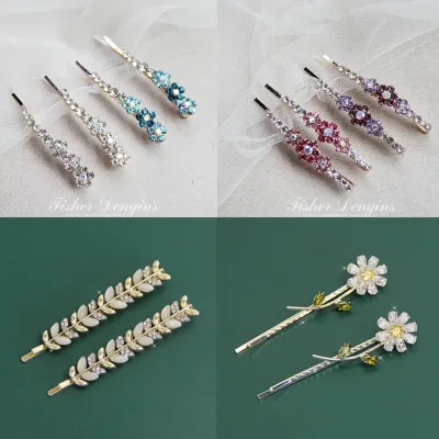 Rhinestone Hair Clips