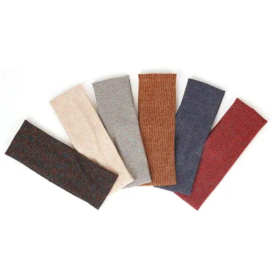 Soft Multicolor Silk Headbands for Women