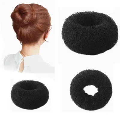 Hair Bun Maker Donut Foam Sponge Elastic Hair Band Easy Hair Styling Tools Accessories for Women Girls Ponytail Hair Acc