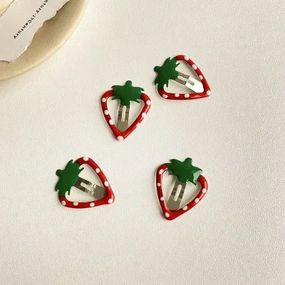 Strawberry Hair Clips