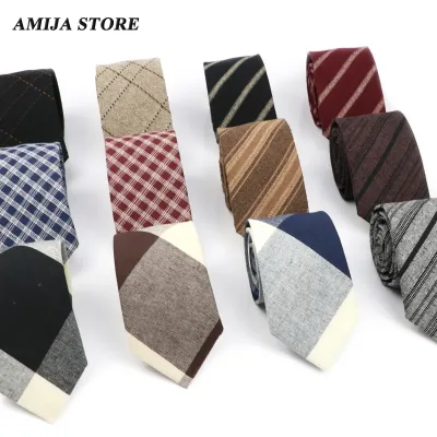 New Design Cotton Tie Plaid Necktie Gift For Men Free Shipping Fashion Casual Man's Neckties Wedding Party Suits Print C
