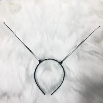 Metal Alien Antenna Headband Party Costume Accessory Adults Kids