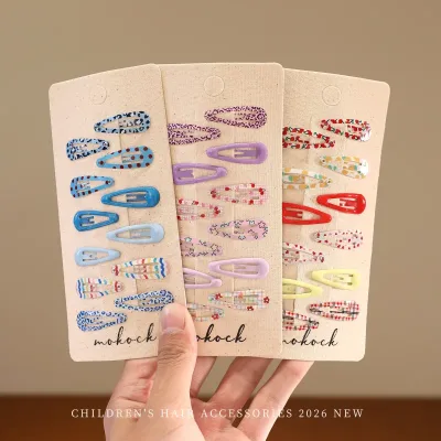 Cute Snap Hair Clips For Toddler Girls