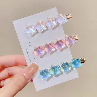 Cute Star Shaped Hair Clips