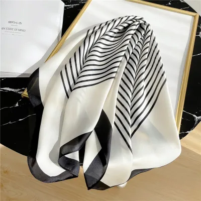 Silk Satin Bandana Scarf