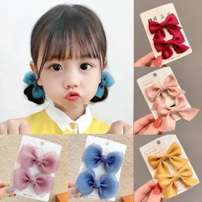 Grosgrain Ribbon Hair Clips