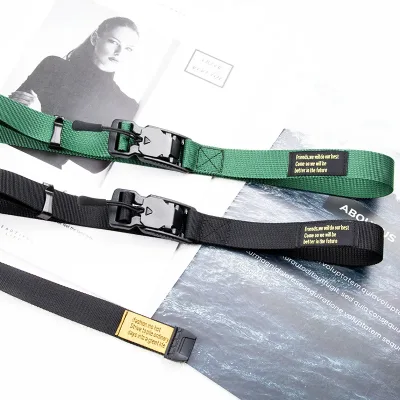 Tactical Canvas Belt