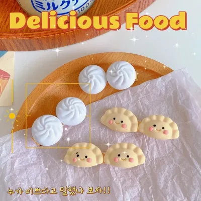 Korean Dumpling Simulation Hairpin for Girls