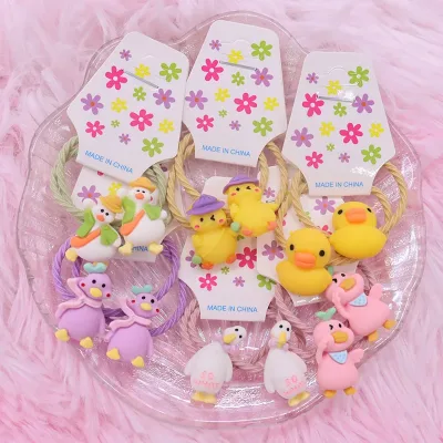Cute Cartoon Duck Hair Bands