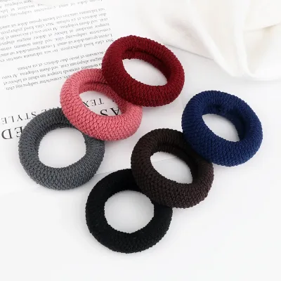Wide Headband Set of 6 Solid Colour for Thick Hair Women