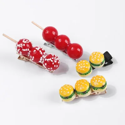 Cute Vegetables Hair Clips