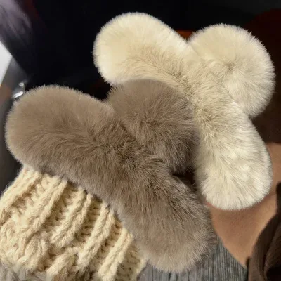 Hair Furry Claw Accessories for Women Clip Pinzas Para El Pelo Korean Fashion Headband Clips Pin Pinzas Pelo Hairclip Ha