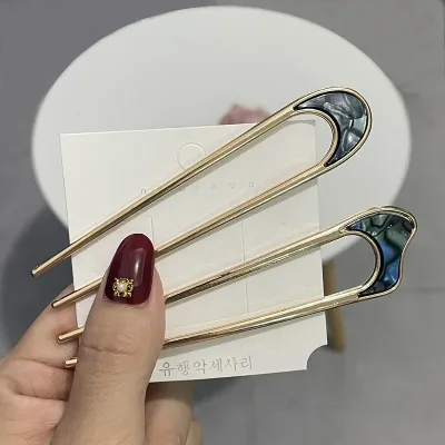 Korean Bun Hair Sticks Women Hair Clips for Women Simple Girls Hairpins Hair Accessories Headwear 2022 DIY Hairstyle  To