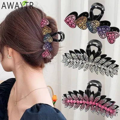 Vintage Crystal Hair Clip